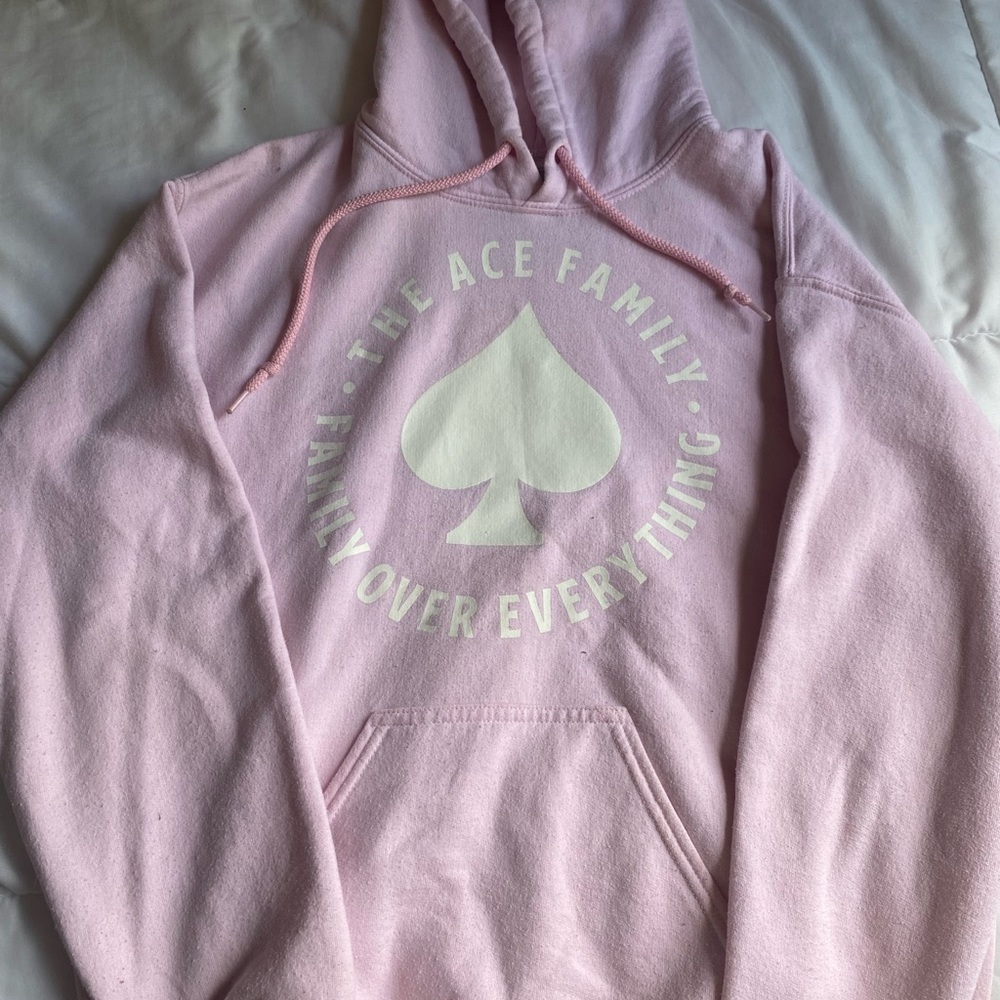 Ace Family Pink Hoodie